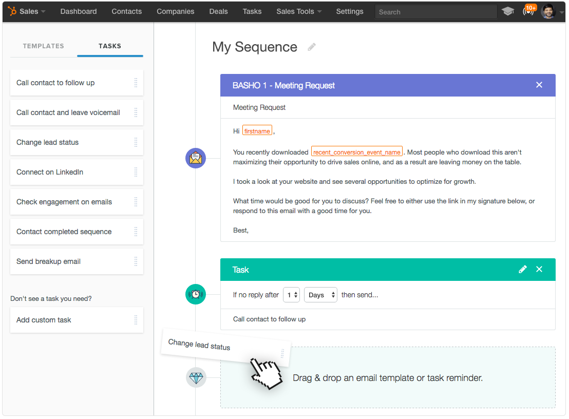 sequences editor